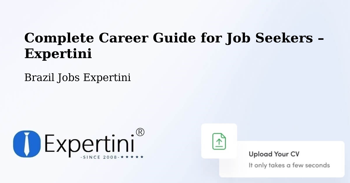 Career Guide for Job Seekers – Capivari - Capivari, Brazil Jobs Expertini